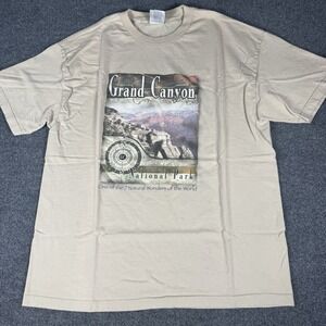 Vintage Grand Canyon National Park T Shirt Scenic Nature Graphic USA Tee XL